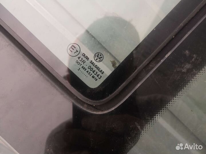 Cтекло сдвижное левое volkswagen т5 т6