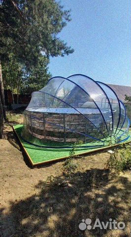 Купол для бассейна. Тент для бассейна