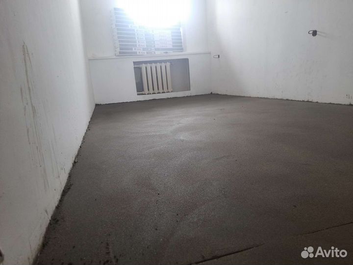 Полусухая стяжка пола с материалом