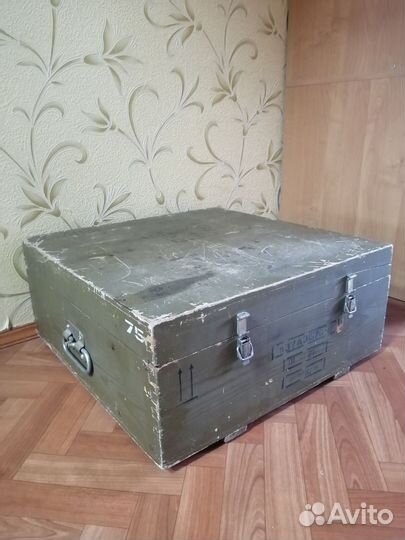 Ящик деревянный военный