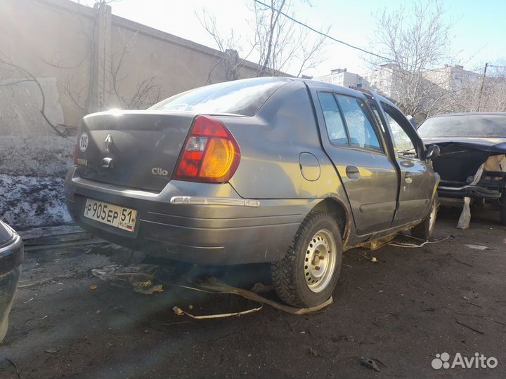 1 запчасти на а/м Renault Clio 2001
