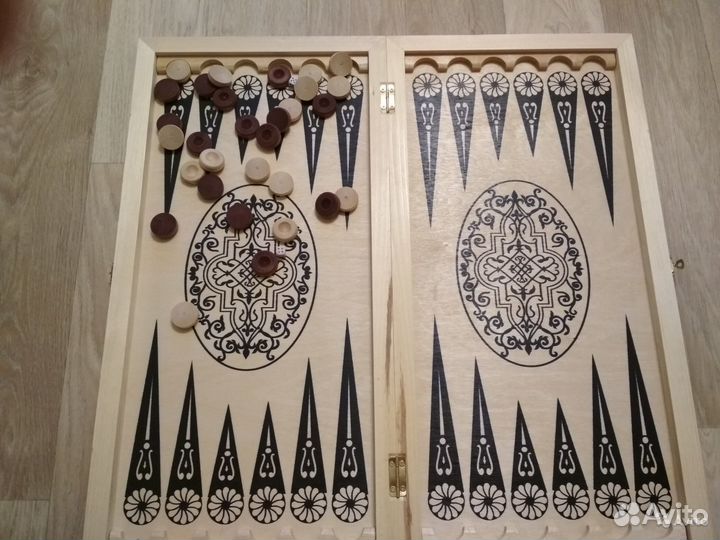 Нарды большие белые 