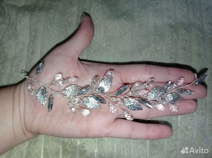 Свадебная заколка