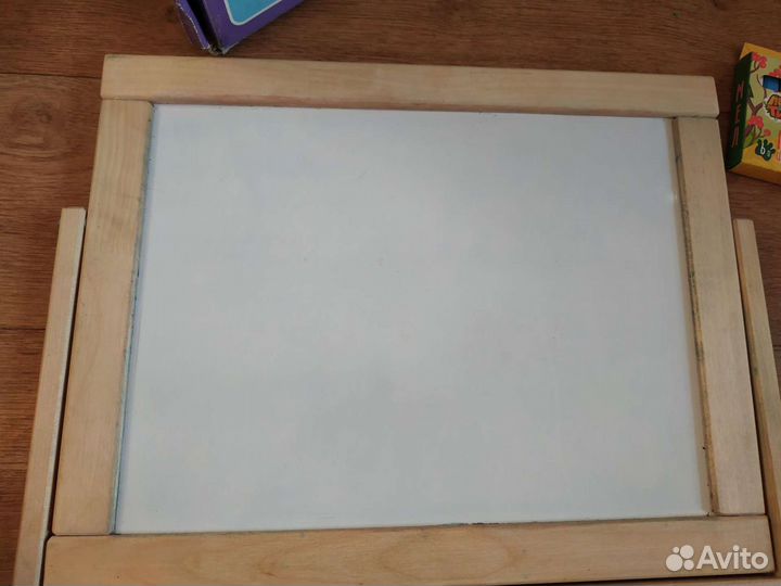 Магнитно маркерная меловая доска