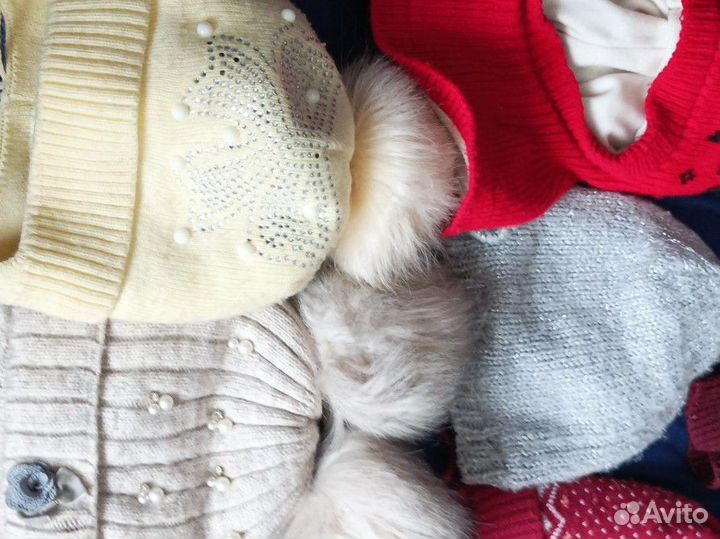 Шапка зимняя для девочки 3-4-5лет