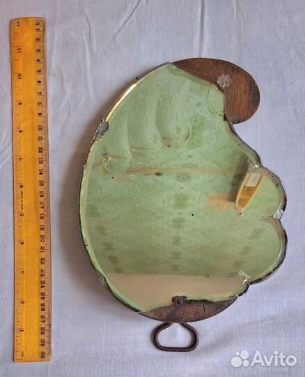 Зеркало настольное, старинное