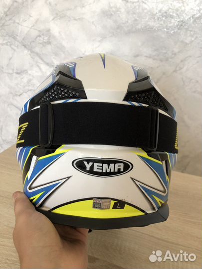 Шлем кроссовый