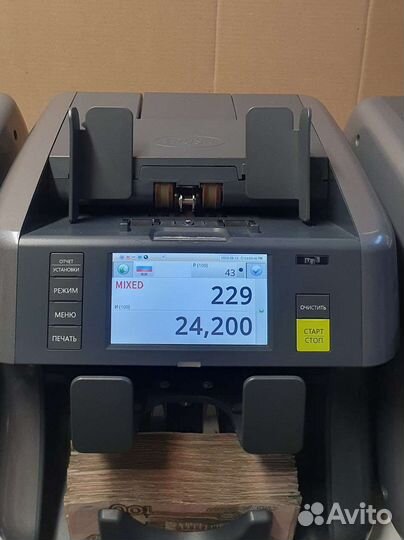 Надежный счетчик банкнот Axiom детектор