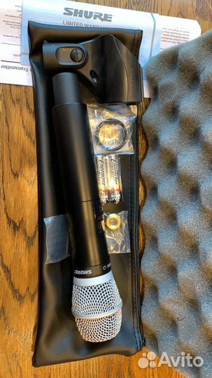 Shure qlxd2/sm86-g51 ручной микрофон