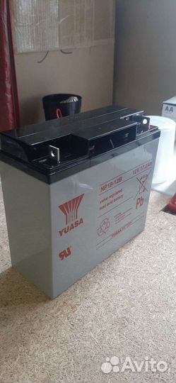 Аккумулятор для ибп Yuasa NP18-12 12В 17.2Ач