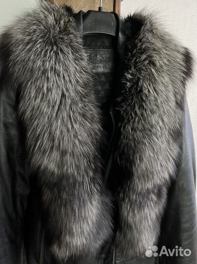 Куртка кожаная