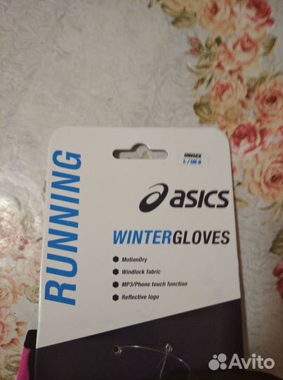 Перчатки женские для бега asics