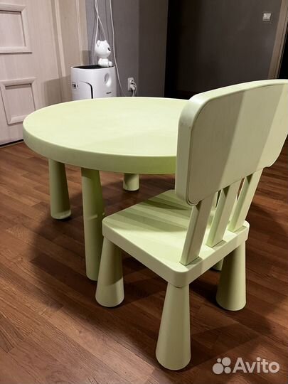 Детский стол и стул икеа, IKEA