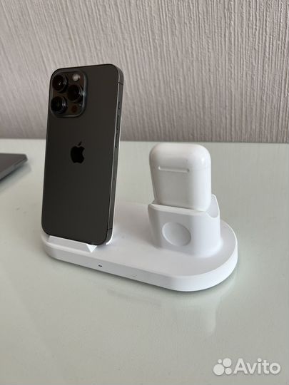 Безпроводная зарядка 2 в 1