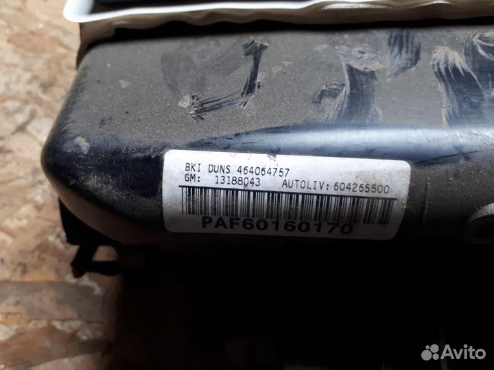 Подушка безопасности пассажира Opel Meriva A 2003