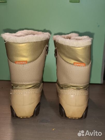 Сапоги детские зимние Demar 24-25 размер