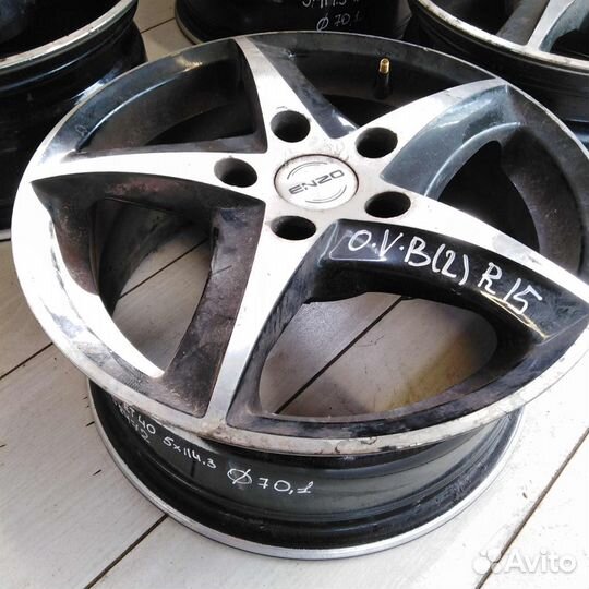 Диски литые Opel Vectra B R15