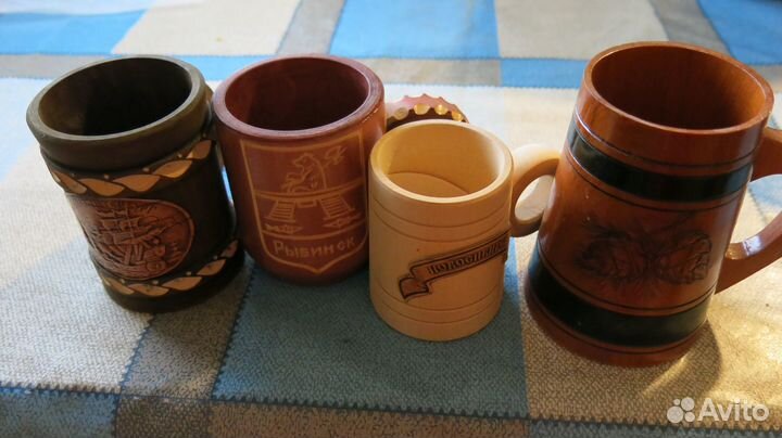 Чашки Санкт-Петербург Рыбинск Новосибирск дерево