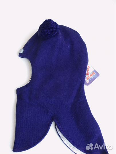 Шапка шлем для мальчика