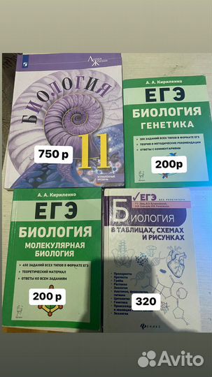 Сборники для подготовки к егэ по биологии