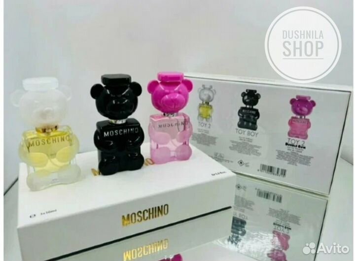 Подарочный набор Moschino Edp, 3x30 ml