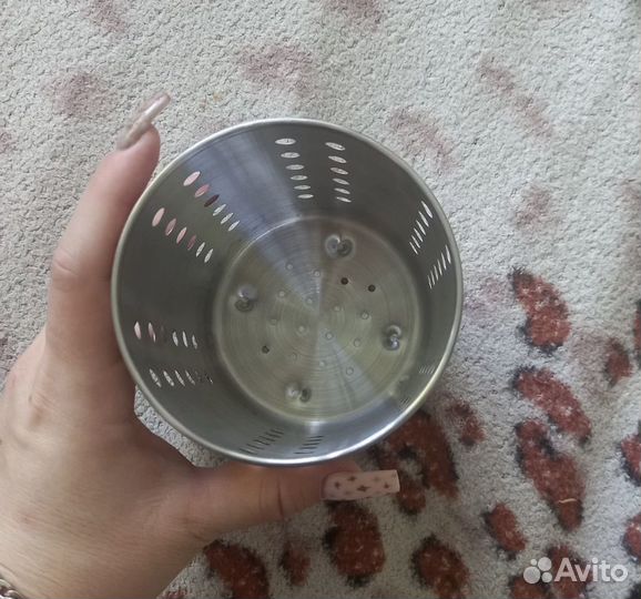 Подставка для столовых приборов из нержавейки