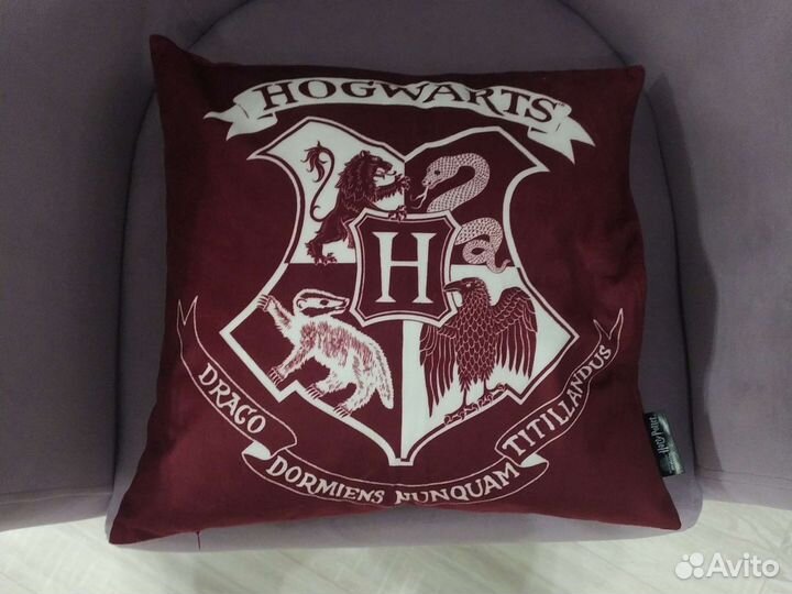 Подушка Хогвартс Гарри Поттер