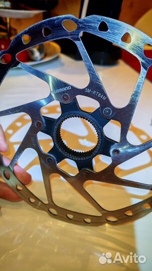 Тормозные роторы shimano 180 sm-rt64m