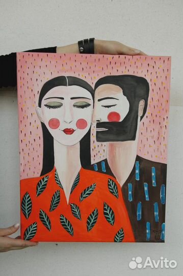 Картина, акрилом на холсте 40*50