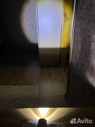 Налобный аккумуляторный фонарь (Новый)