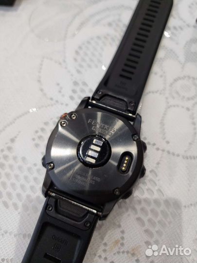 Часы Garmin fenix 6x pro solar titanium bracelet