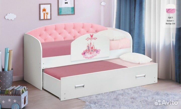 Двухъярусная кровать выдвижная