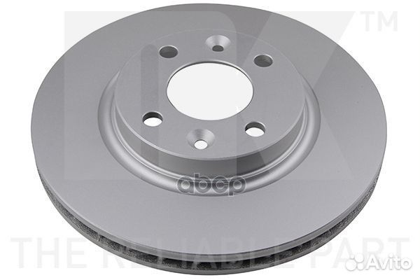 313996NK диск тормозной передний с покрыт Rena