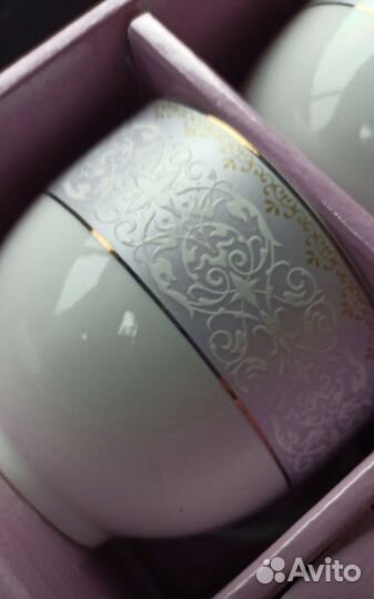 Сервиз чайный на 6 персон (12 предметов), фарфор