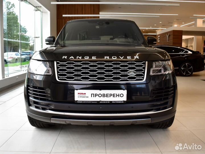 Land Rover Range Rover 4.4 AT, 2018, 124 726 км