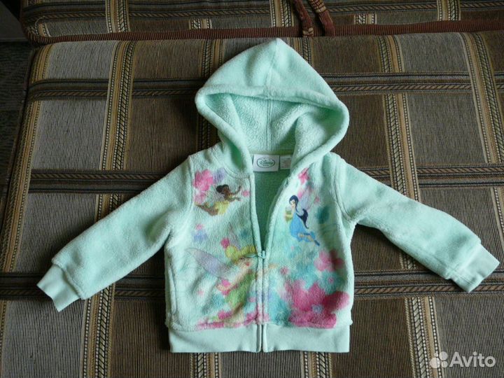 Толстовка с капюшоном салатовая