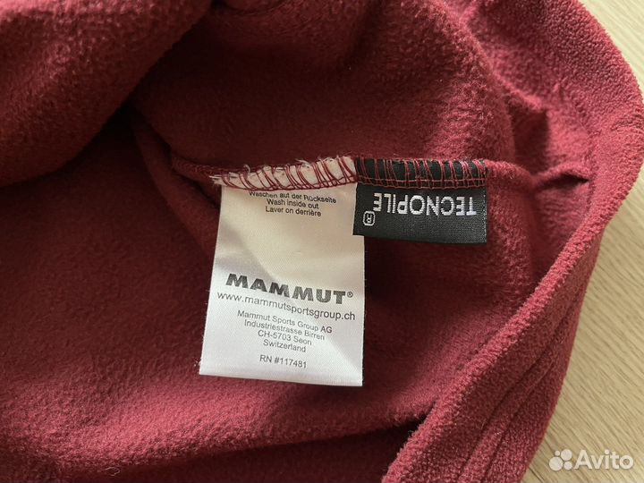 Mammut XXL кофта флисовая женская