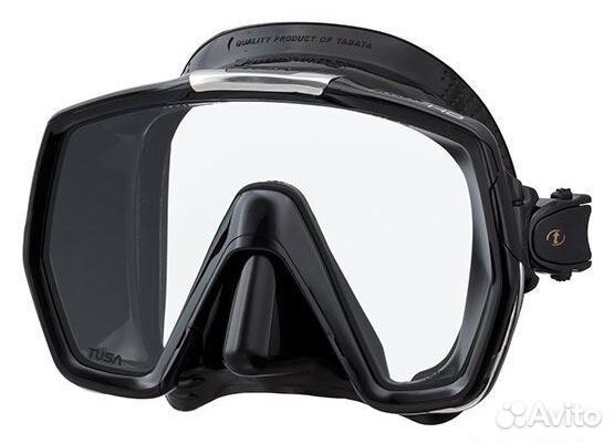 Маска для снорклинга с монолинзой Freedom Hd Black