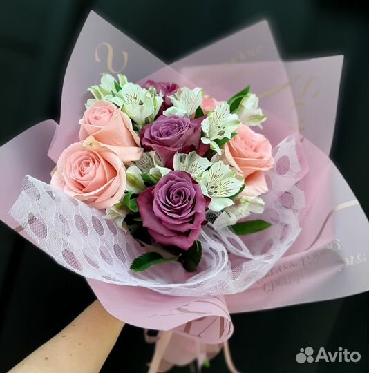 Живые цветы букеты