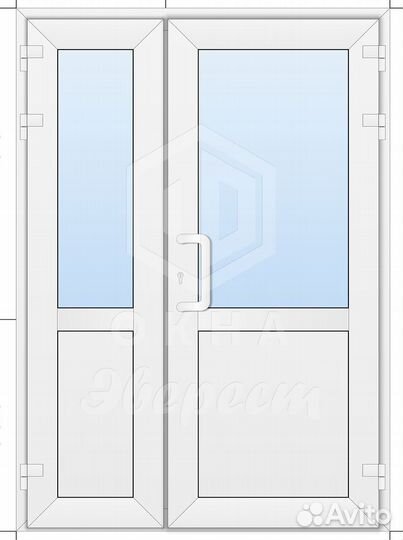 Дверь пластиковая входная