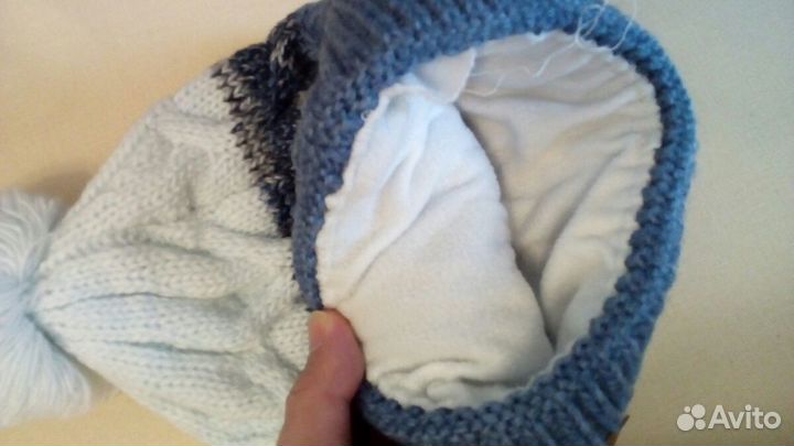 Женская шапка и шарф