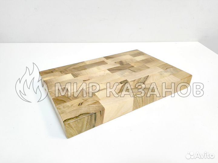 Доска разделочная деревянная торцевая