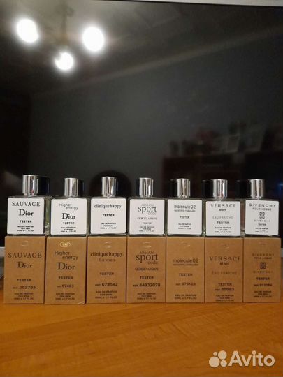 Парфюмерия мужская очень стойкие тестеры