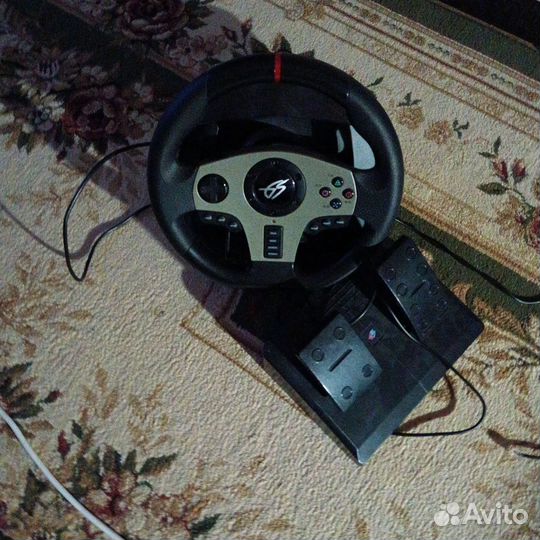 Игровой руль dexp wheelman pro