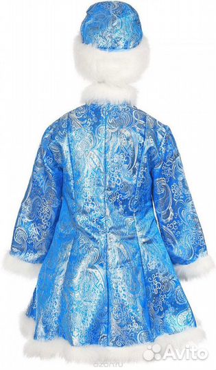 Карнавальный костюм для девочки Снегурочка