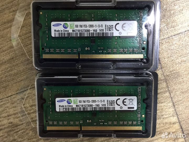 Ddr3l 8 gb (новые) для ноутбука