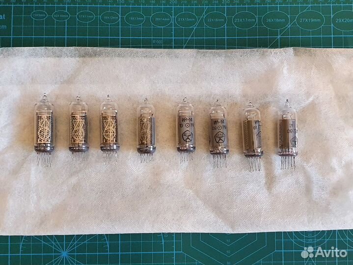 Индикаторные лампы ин-14, ин-12А, ив-6