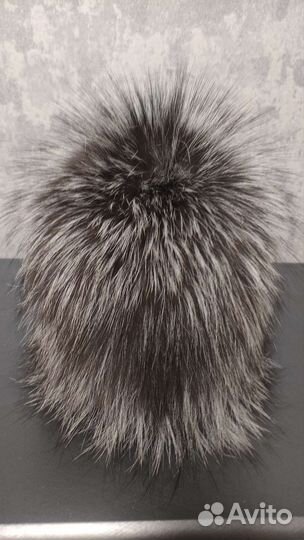 Шапка из чернобурки женская