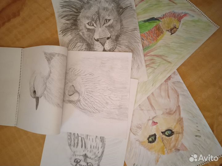 Детские рисунки, картины