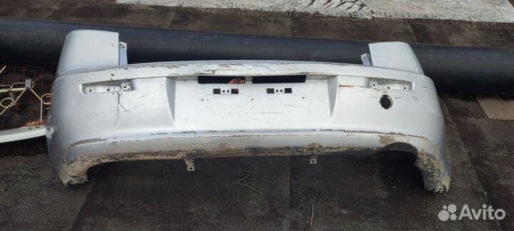 Задний бампер lancer 10